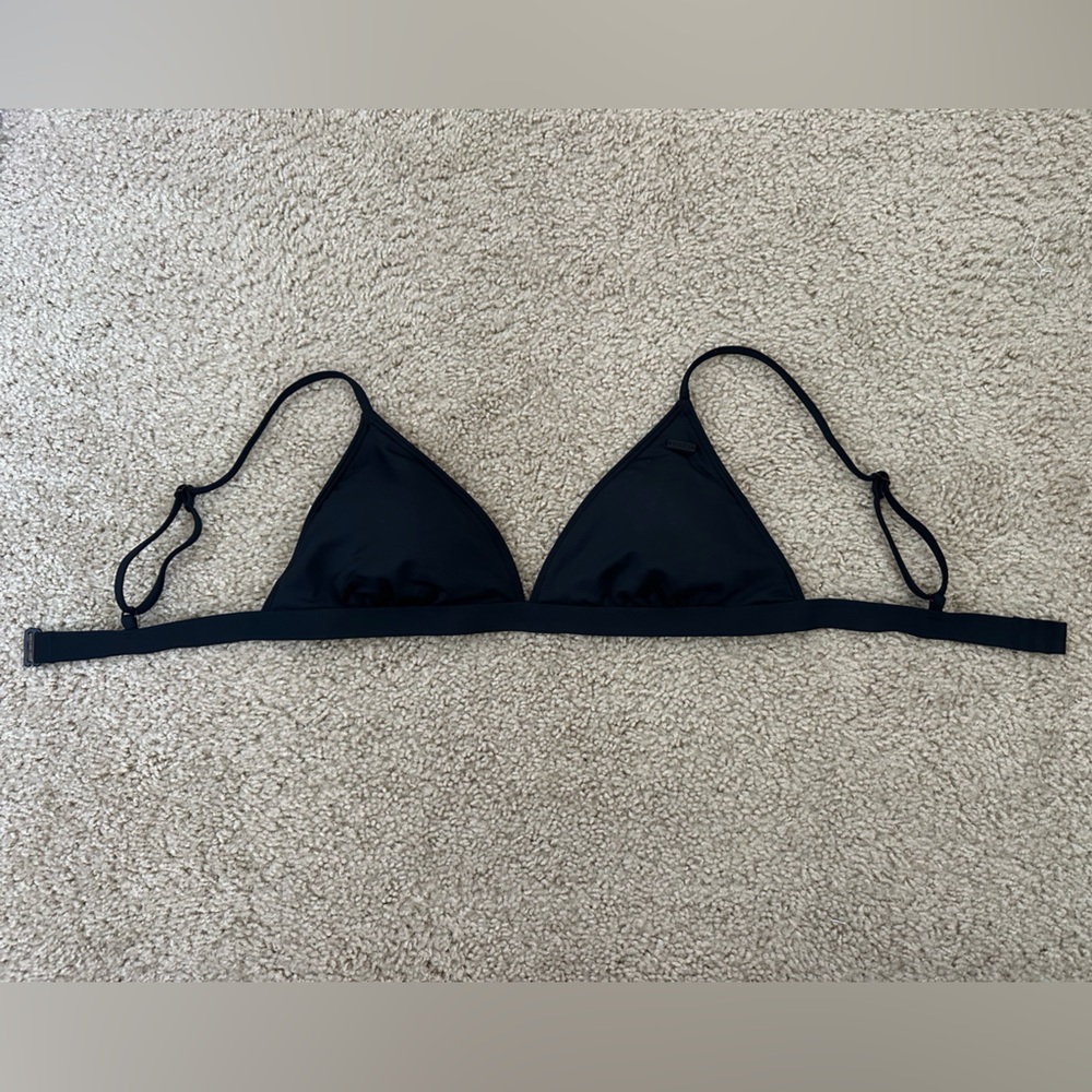 Roxy Black Triangle Bikini Top